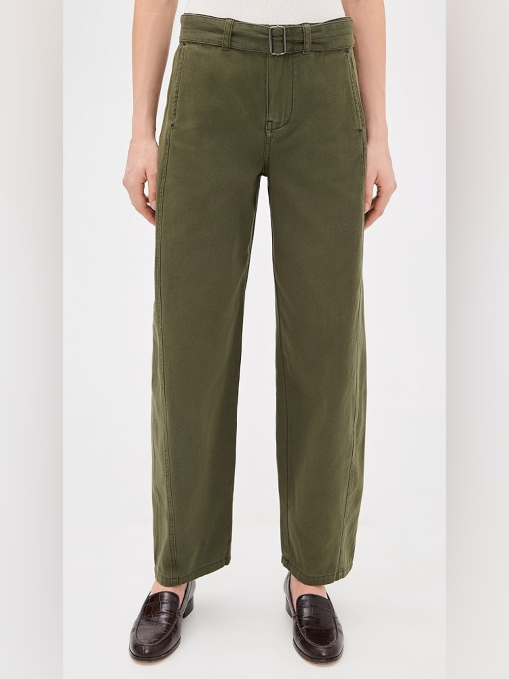 ALEX MILL 9th Street Pants in Military Olive